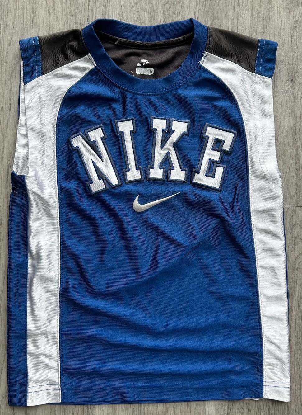 Nike Jersey Size 5 Toddler Blue White Athletic